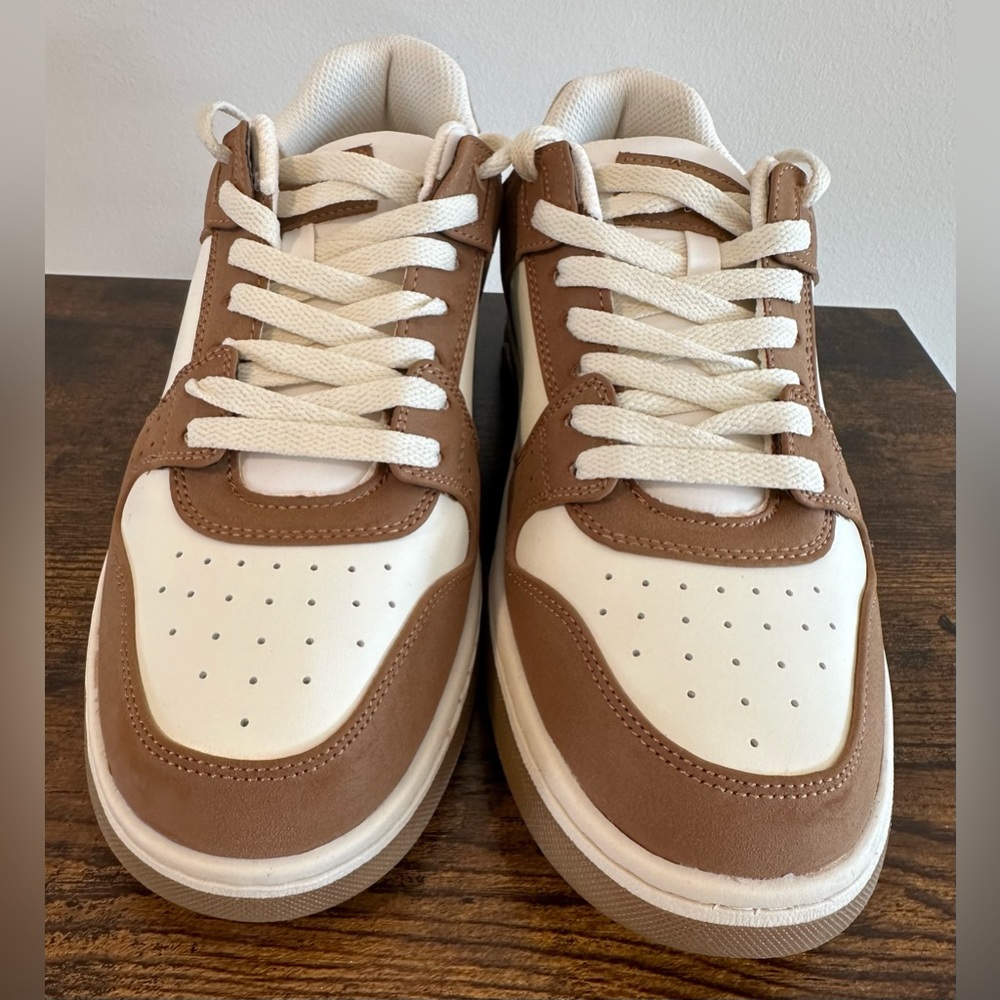 Airwalk Men’s Manova-J Cigar Ivory Sneakers NWT Size 7.5 - Picture 2 of 6